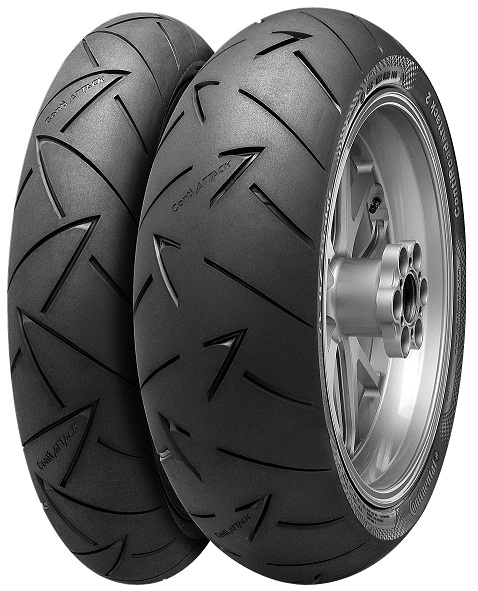 Мотошина Continental ContiRoadAttack2 110/80 R19 Front 