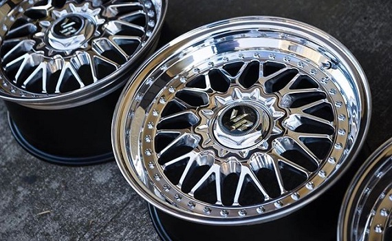 Зеркальная полировка ободов дисков